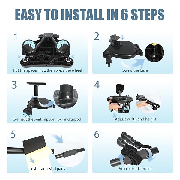 UNIVERSAL STROLLER BOARD,STROLLER BOARD,BUGGY BOARD,STROLLER ATTACHMENT FOR TODDLER TO RIDE,SIT AND STAND STROLLER,STROLLER STANDING BOARD,STROLLER BOARD ATTACHMENT FOR TODDLER