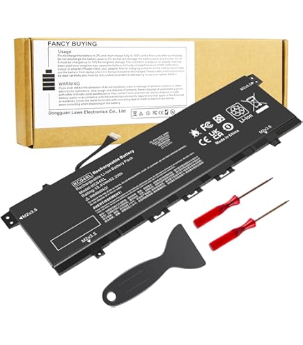 リゾット Amazon.com: KC04XL Laptop Battery for HP Envy X360 13-AG 13z-AG