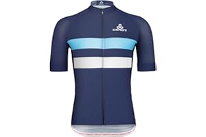 CEROTIPOLAR Snug Fit Men AirCool Cycling Jersey Bike Shirts UPF50+,PRO Dry Fit Light Weight Fabric