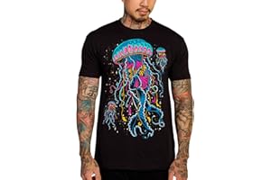 INTO THE AM Men's Graphic Tees S - 4XL Cool Lightweight Fitted Printed Design T-Shirts Nature