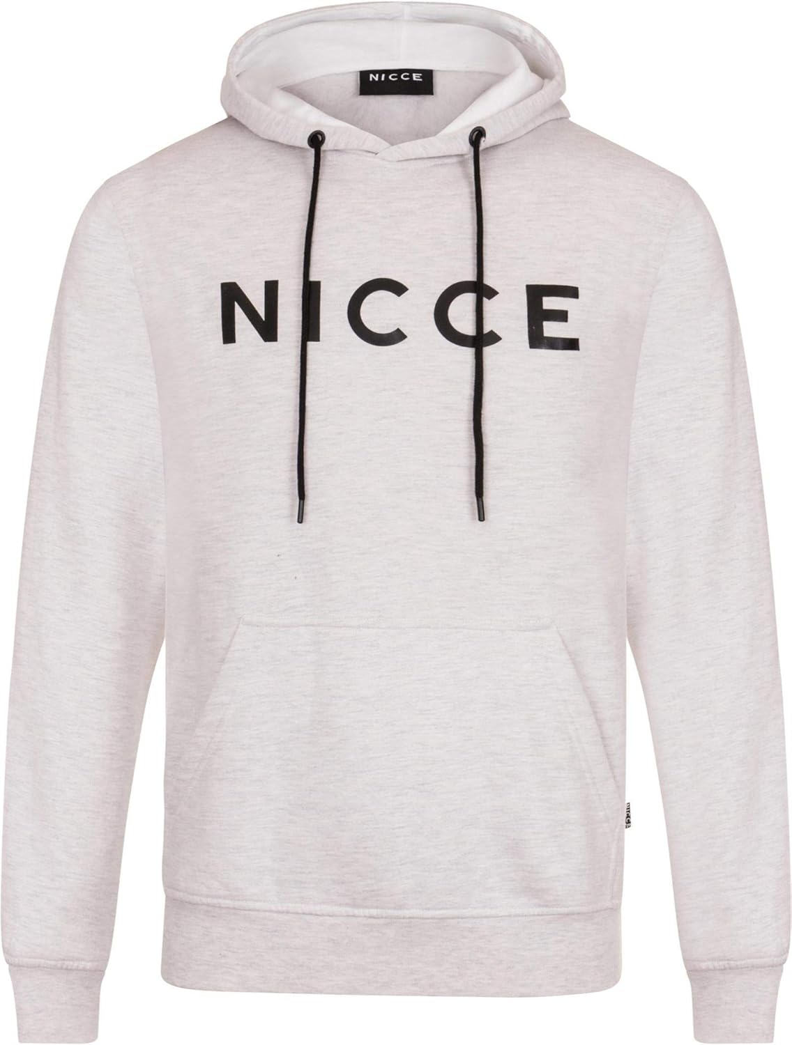 nicce grey and white hoodie