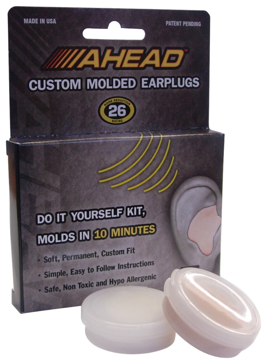 Ahead ACME Custom Molded Earplugs, Beige, 0.5 in*3.0 in*3.9 in