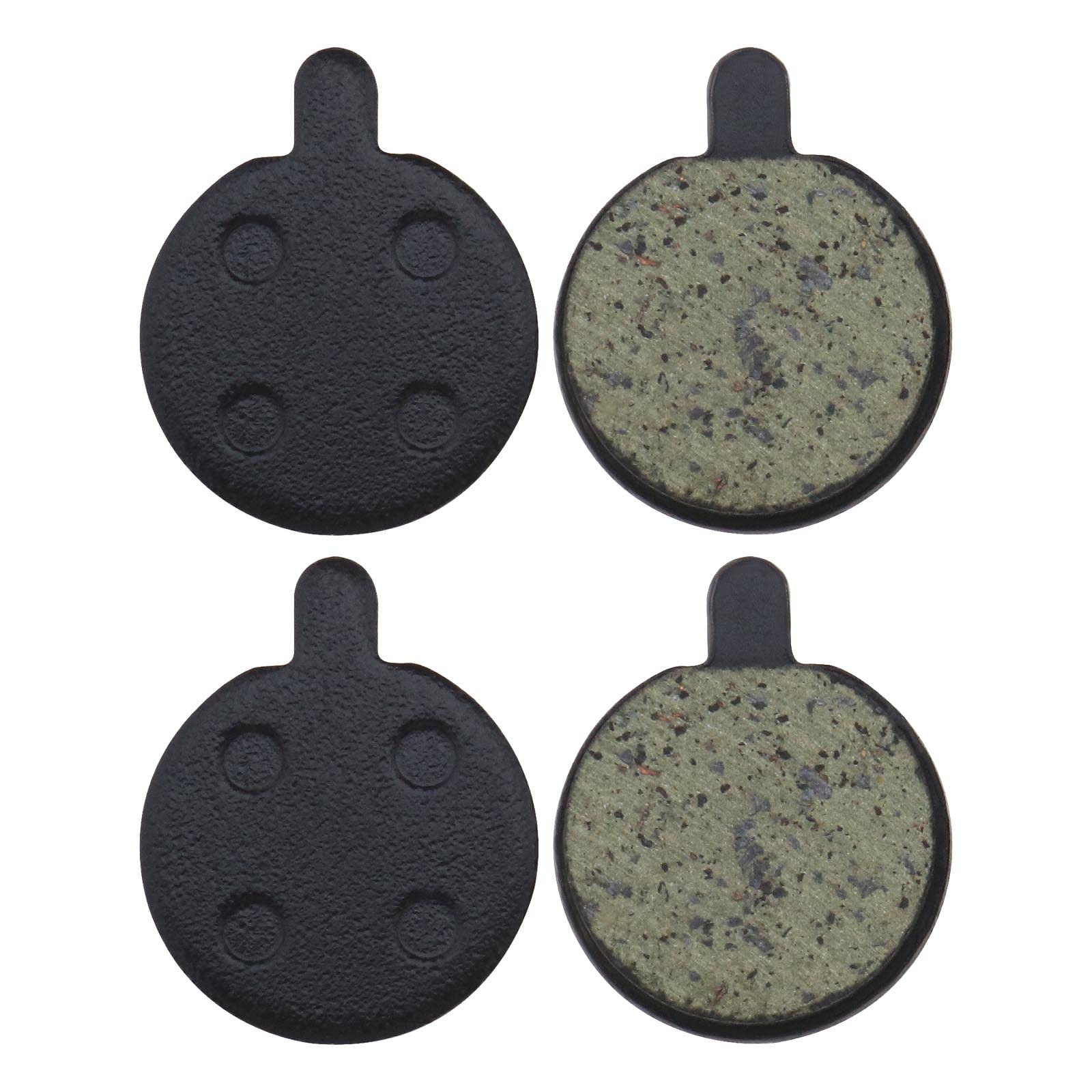 Create idea 2 Pairs Resin Brake Pads Compatible with Xiaomi M365 Pro/Pro 2 Electric Scooter Replacement Equipment Spare Parts Black