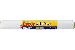 Purdy 144670182 White Dove roller Cover, 18 inch x 3/8 inch nap