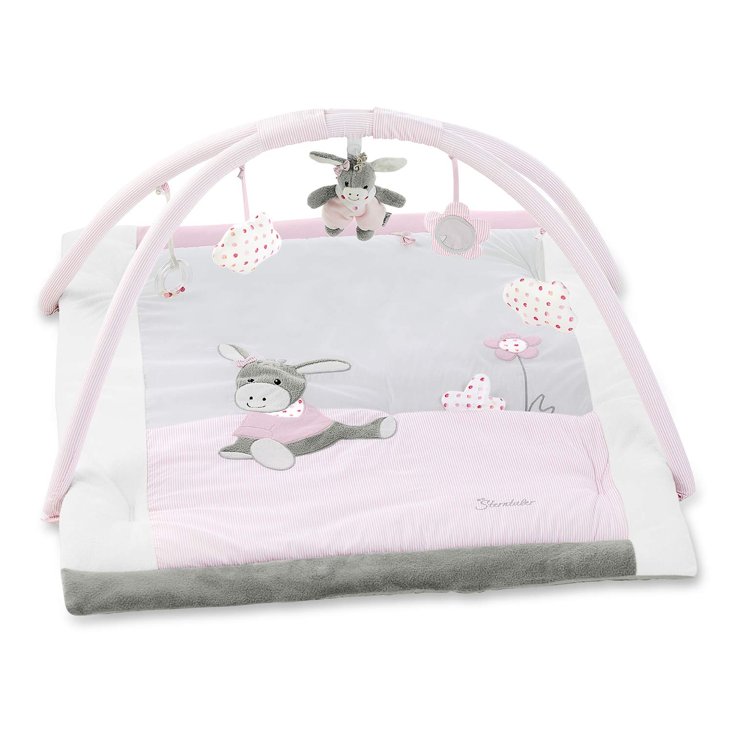 Sterntaler Spielbogen Emmi Girl, Alter: 0-18 Monate, 100 x 80 cm, Rosa