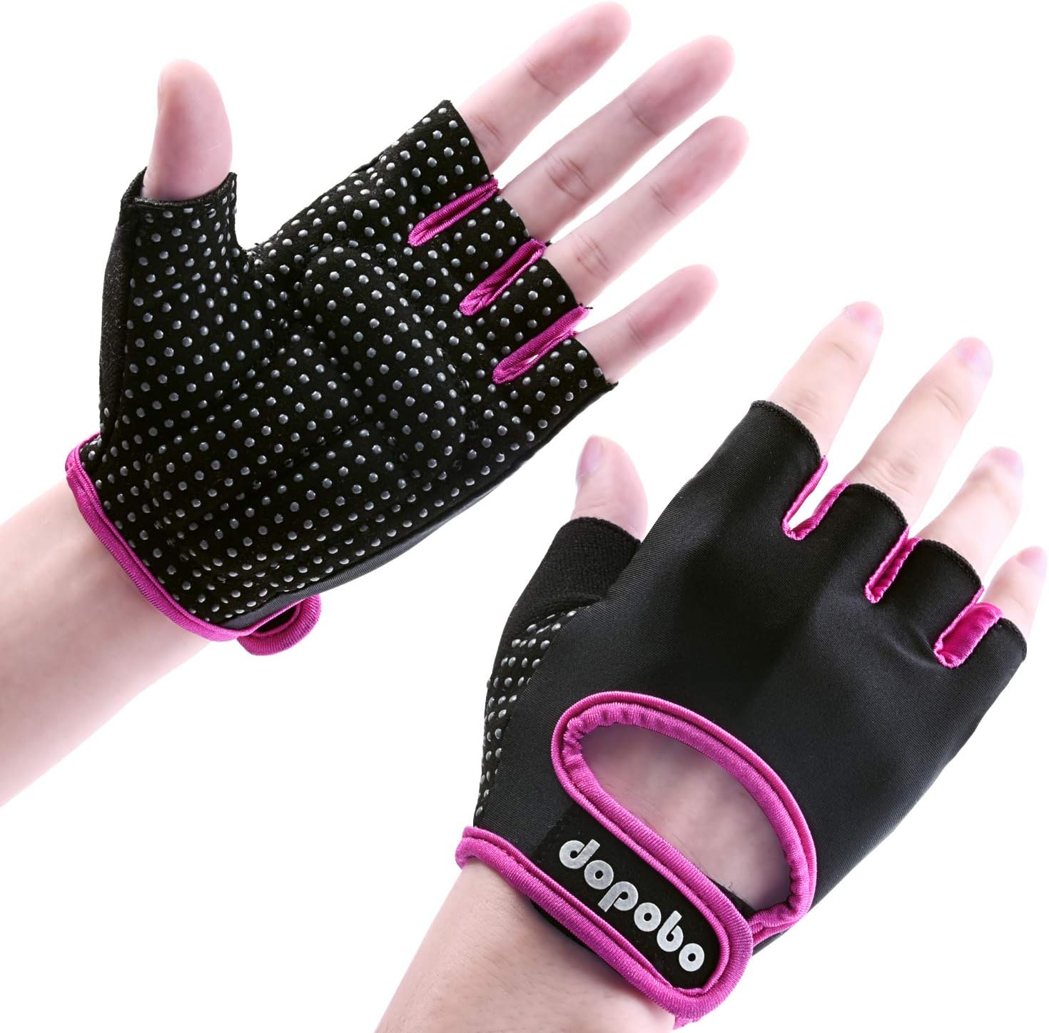 Workout Gloves, Weight Lifting Gloves : Men & Women Gym Glove Cycling Glove, for Weightlifting, Pull Up, Dumbbell, Cross Training, Powerlifting, Fitness Exercise, WODs, Crossfit, Rowing, Climbing