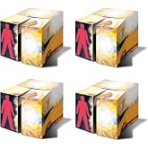 EvangeCube 4‑Pack by E3 Resources, Gospel Sharing Evangelism Cubes, eCube Classic Visual Gospel Tool for Mission Trips, VBS &amp; Sunday School, Official
