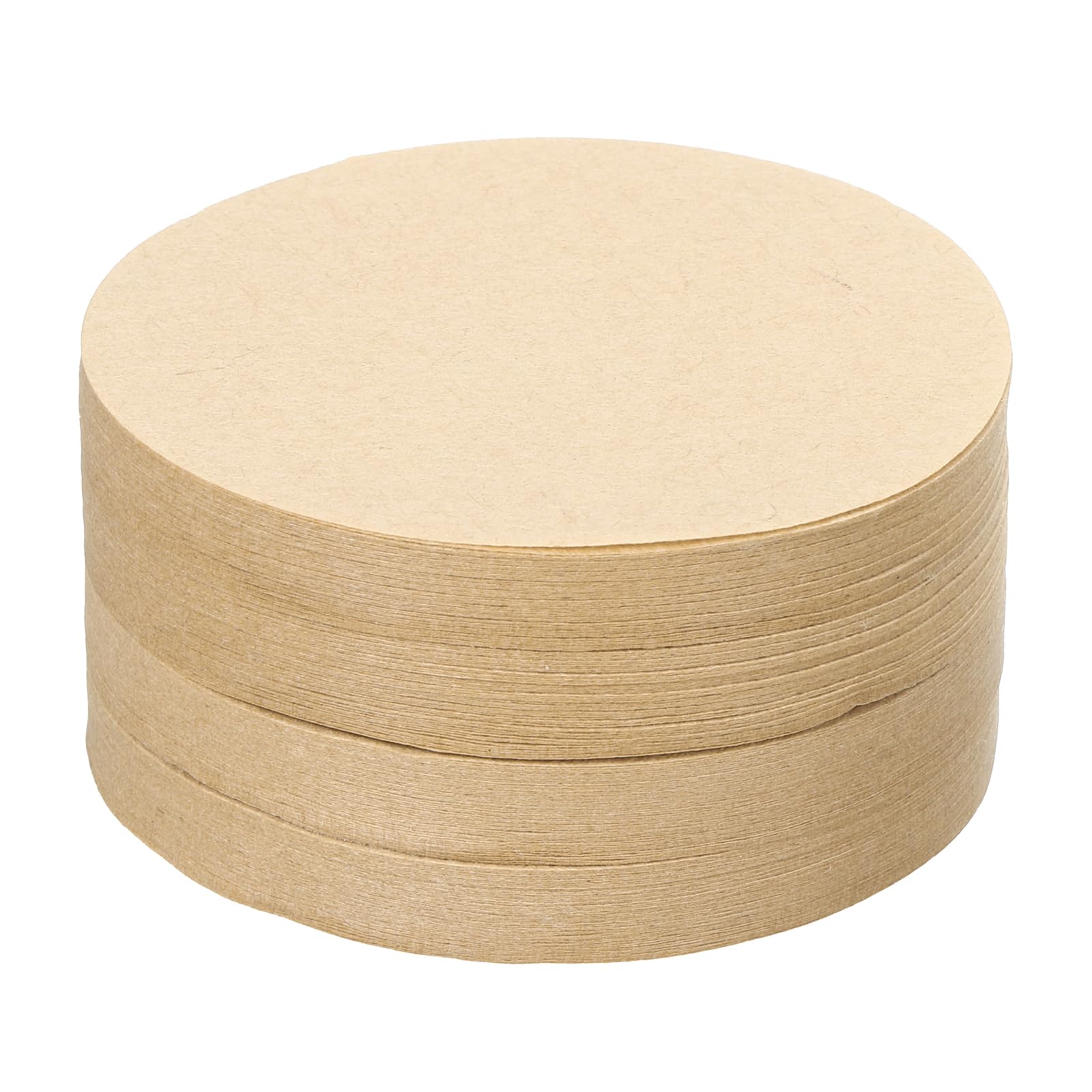 Photo 1 of uxcell 600Pcs Coffee Filters, 70mm Disposable Round Paper Filter Natural for Home Office Use and Drip Coffee Maker