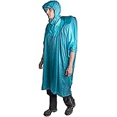 Sea to Summit Ultra-SIL Nano Tarp Poncho 4-in-1 Raincoat, Pack Cover, Groundsheet, and Shelter