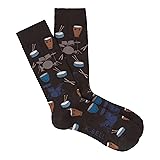 K. Bell Socks Men's Music to My Ears Novelty Crew