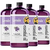 Natures-Star Pure Lavender Essential Oil Therapeutic Grade for Relaxation & Aromatherapy (4 Pack)