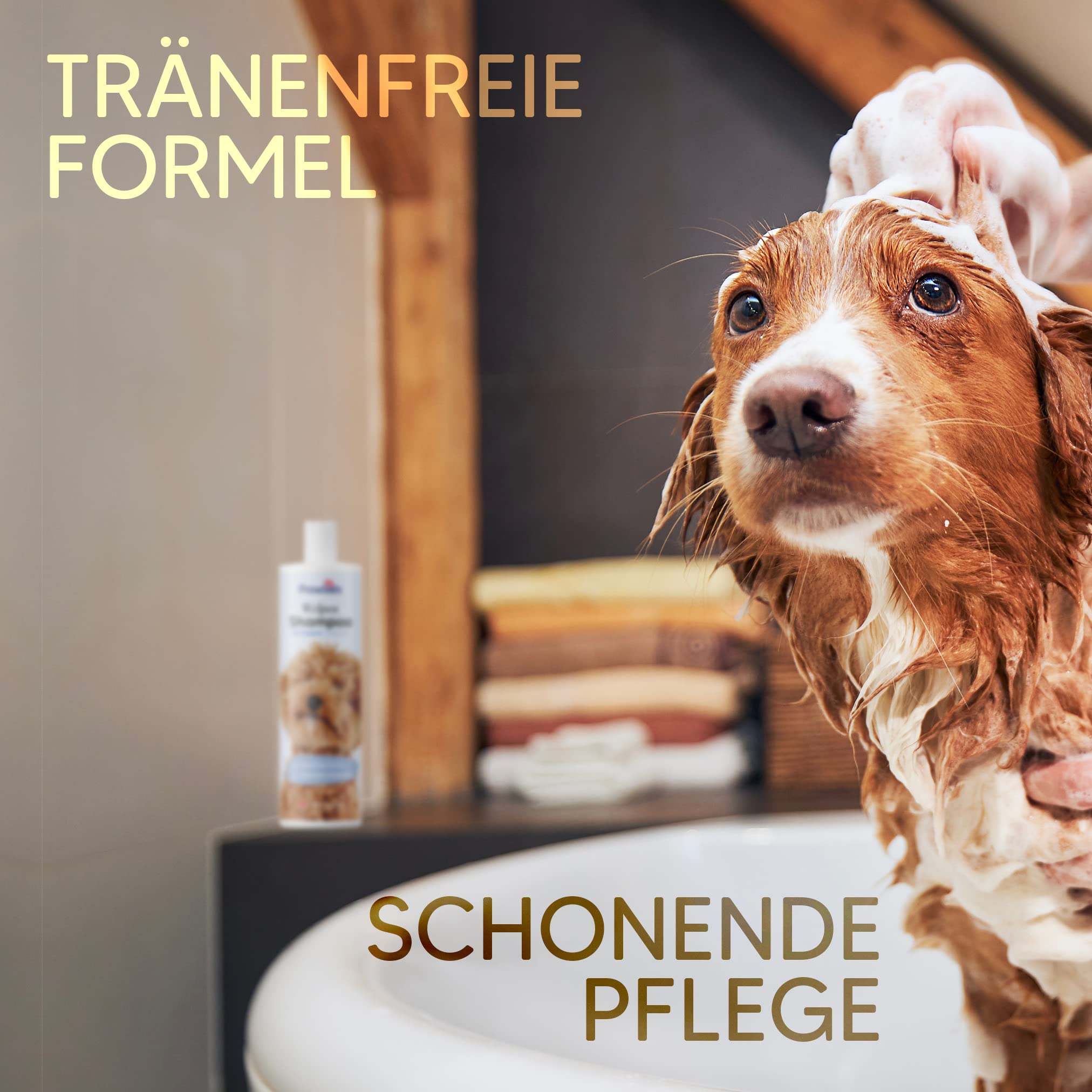 Pawlie's (NEU) Welpenshampoo Sensitiv - Tränenfreie Formel | Sicheres & natürliches Hundeshampoo für Welpen und empfindliche Hunde Aller Rassen | Parfümfreie, pH-neutrale (pH 7) Haut- & Fellpflege 4