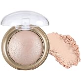 Baked Highlighter Contour Powder Sheer Pearl Shimmer Shades for Face Highlighter Makeup Brighten Up (303-Glow)