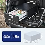 AAOBOSI 31L Drawer Refrigerator 12V Camper Fridge APP Control -20 to 20°C view 3