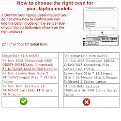Alapmk Protective Case for 14" ASUS Chromebook