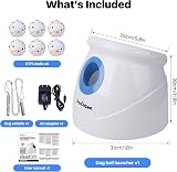 pet prime Large Automatic Dog Ball Launcher, 3 Modes, 6 ETPU Balls, Training view 8
