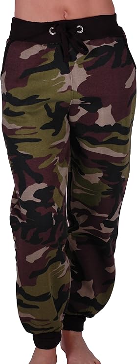 ladies camo joggers uk