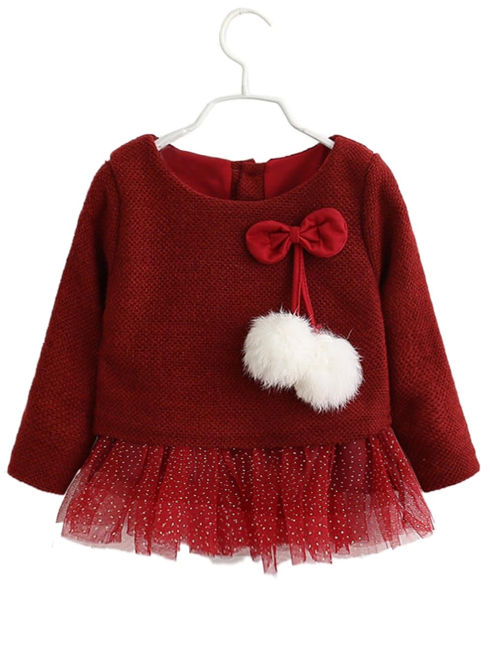 baby girl gold sweater