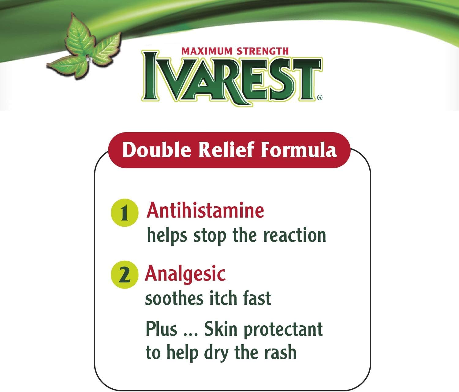 Ivarest Anti-Itch Cream, Maximum Strength, Medicated, 2 Ounce: Health & Personal Care