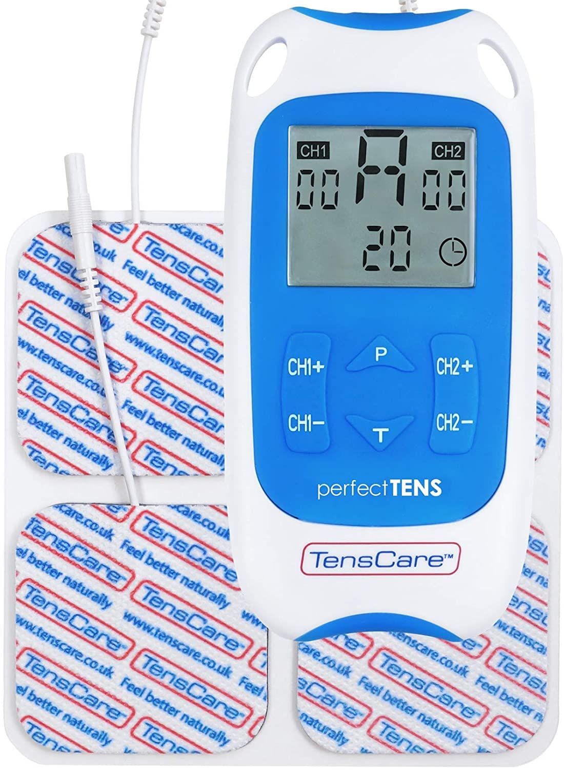 TensCare Perfect TENS - Clinically Proven TENS Machine for Relief from Back, Hip, Leg, Arm Pains, Arthritis and Sciatica