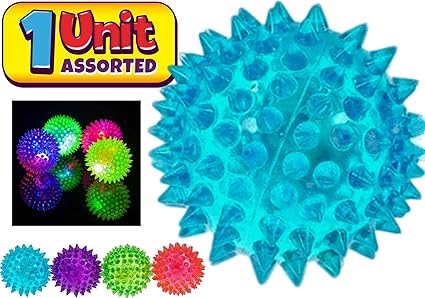 light up spikey ball