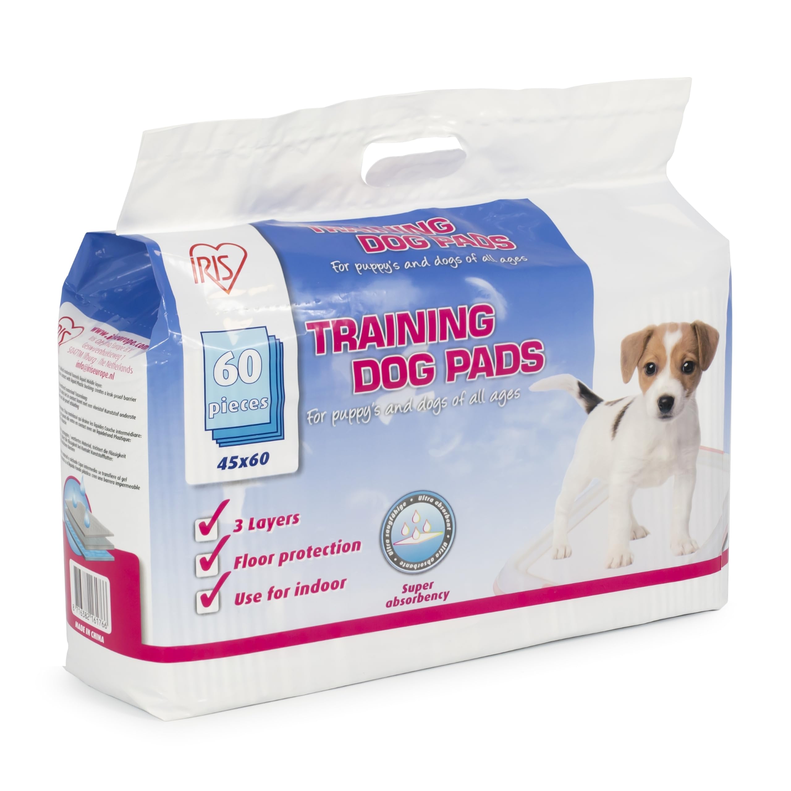 Iris Ohyama Dog Litter Pads, 60 x 60 cm
