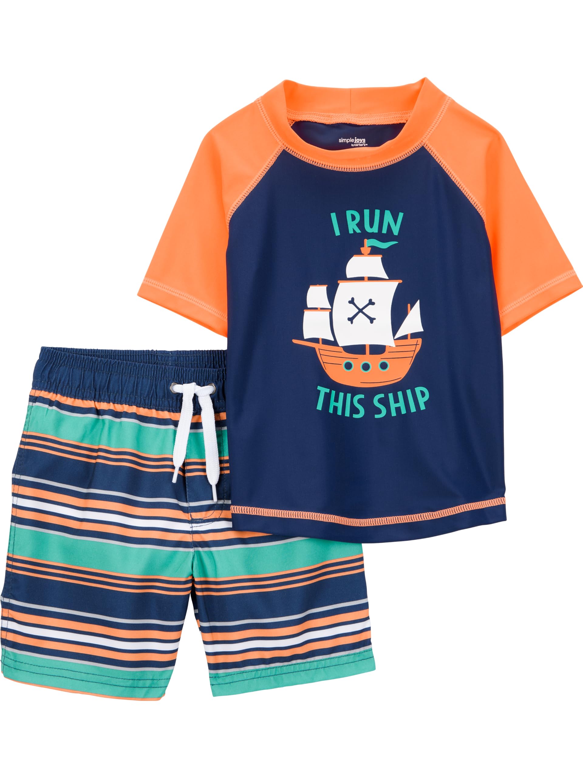 Simple Joys by Carter's Boys' Swimsuit Trunk and