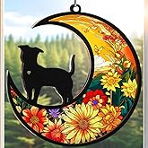 Dog Memorial 2 Layered Suncatcher Ornament, Pet Bereavement Easter Keepsake, Personalized Gifts for Dog Lovers, Memorial Day Decoration, Unique Easter Gift for Pet Owners