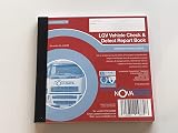 Novadata 10 x Vehicle Check and Defect Report Books LGV HGV Walkaround view 2