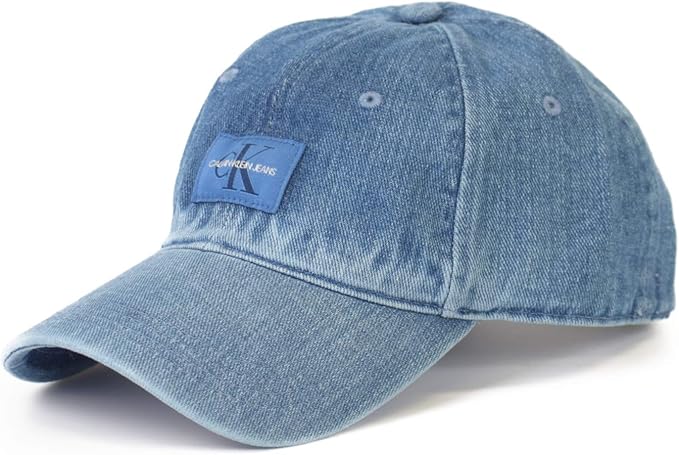 Amazon カルバンクライン Calvin Klein ロゴ デニム キャップ Ck帽子 ローキャップ 帽子 ブランド Hh943 444 ブルーデニム 並行輸入品 キャップ 通販