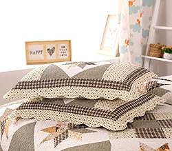YAYIDAY Patchwork Bedspread Set Oversized King