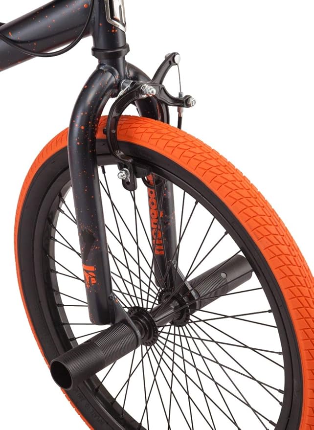 Mongoose 2019 20" Outerlimit BMX Bike, Dark Grey/Orange