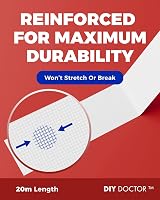 DIY Doctor Double Sided Carpet Tape Heavy Duty 20m x 21mm No Residue view 4