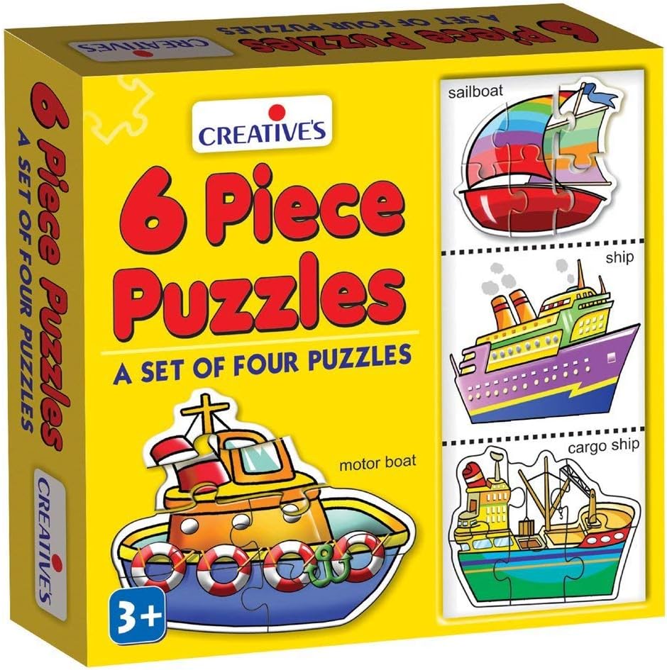 Creative Educational Creative Early Years Puzzles (6 Piece)