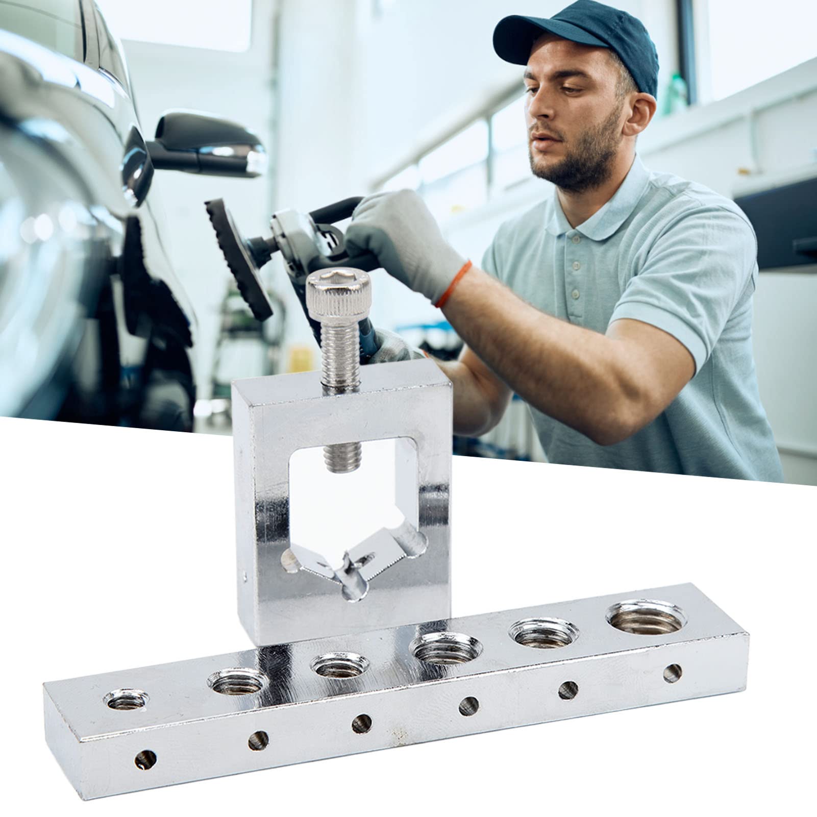 Safety Wire Drill Set VS559 Nut Bolt Drill Jig Metal High Hardness Lockwire Nut Bolt Metric for Secure Locking Wire Sets Safety Wire Drill jig Safety Wire jig Jigs