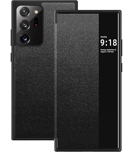 Amazon.com: Note 20 Ultra Leather Case for Samsung Galaxy Note20