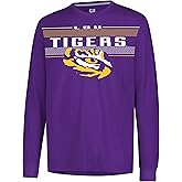 Ultra Game Men's NCAA Official Super Soft Supreme Long Sleeve T-Shirt