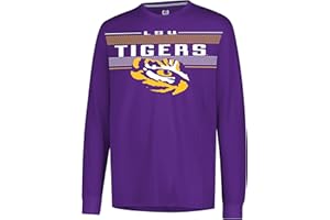 Ultra Game NCAA Mens NCAA Official Super Soft Supreme Long Sleeve T-Shirt
