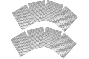 ADOCARN Mini Roof Tiles 8pcs for Tabletop Architectural Scenery and Small Scale Model Layout Accessories