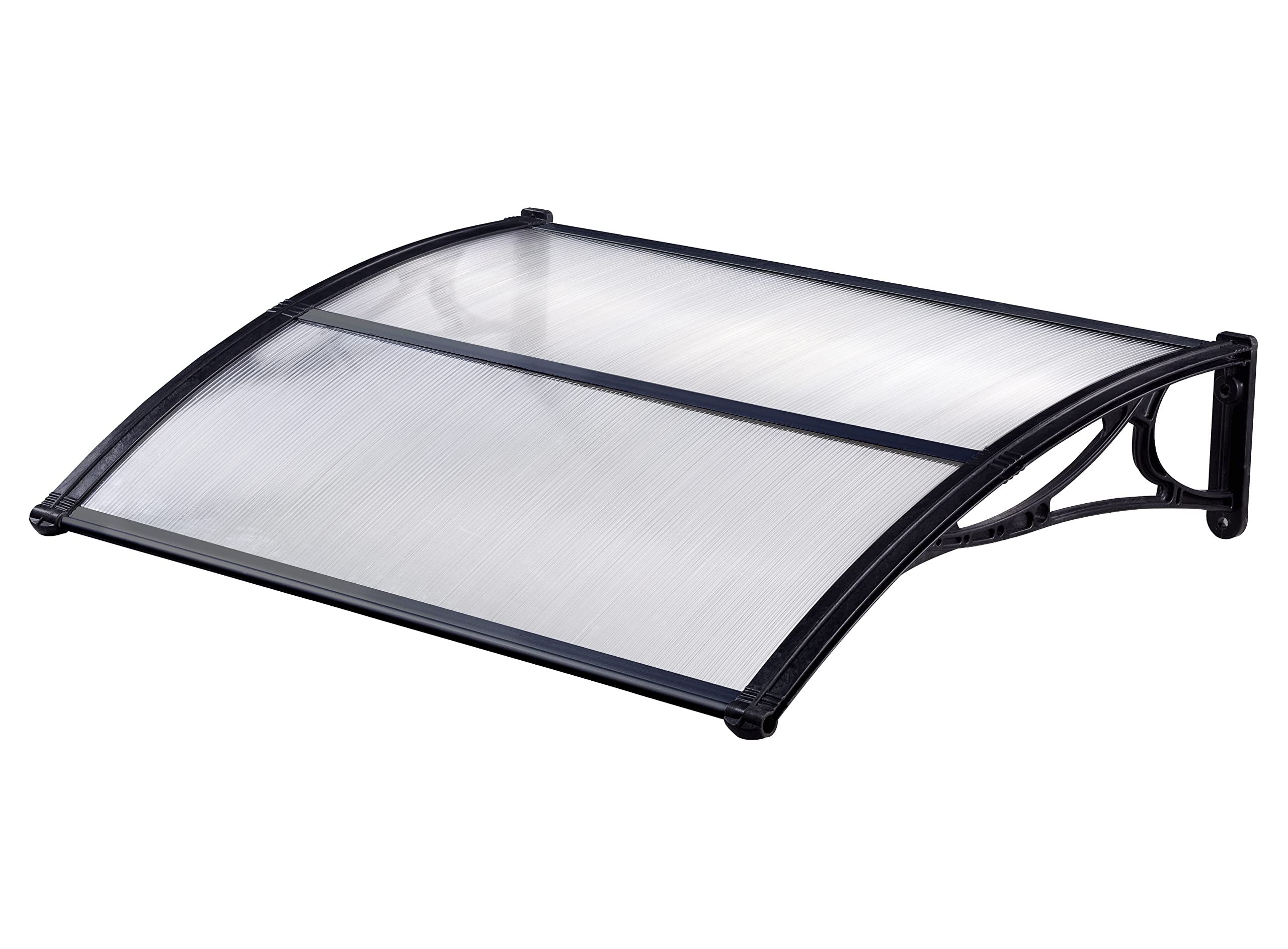 GARDEN FRIEND p1327022, Canopy ABS Depth 80 cm, Length 120 cm, Black