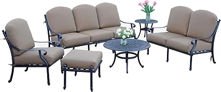 Amazon Com Meadow Decor K6dp W5448 Kingston 6 Piece Deep Seating