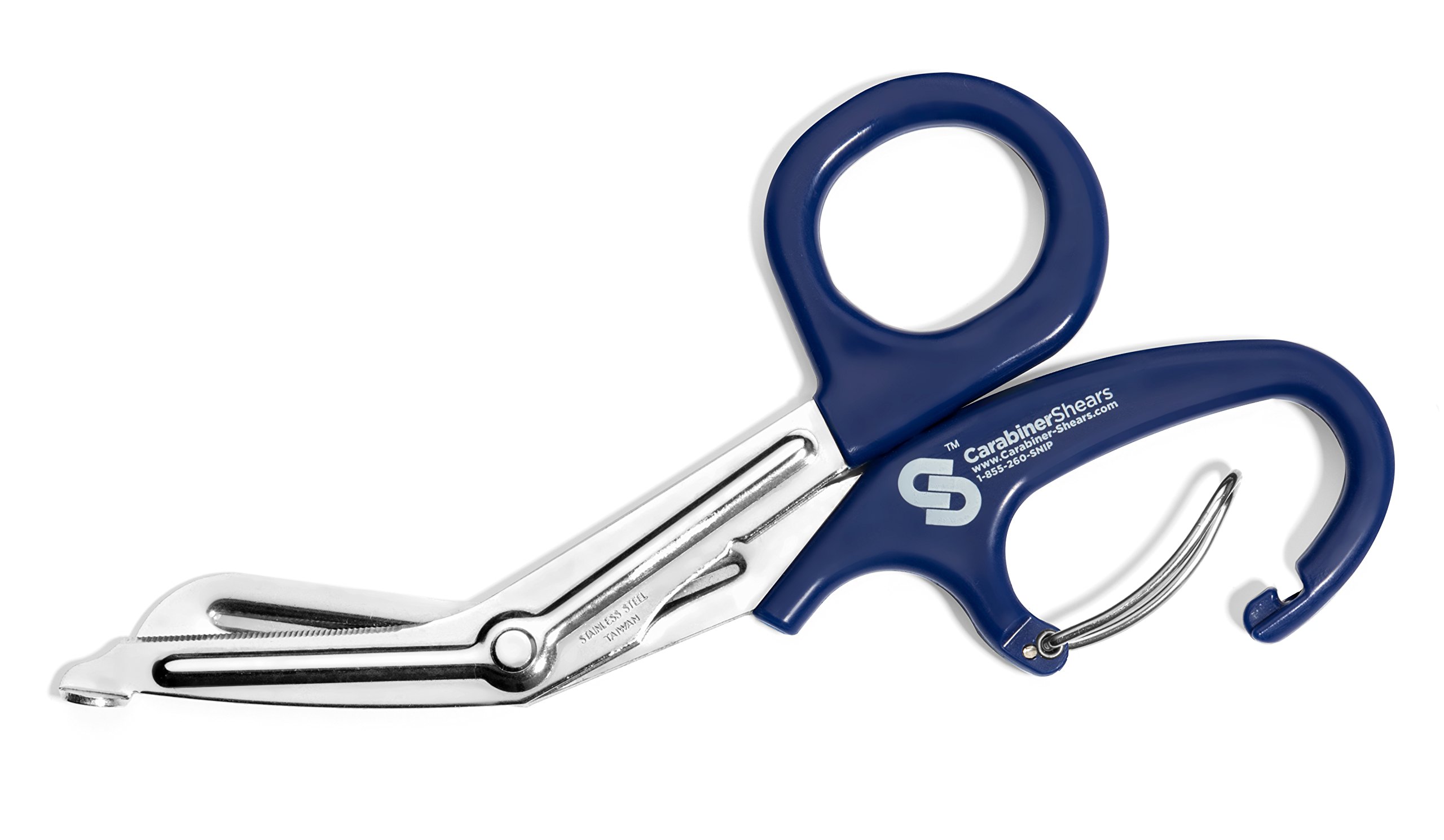 EMT Trauma Shears with Carabiner Stainless Steel Bandage Scissors for