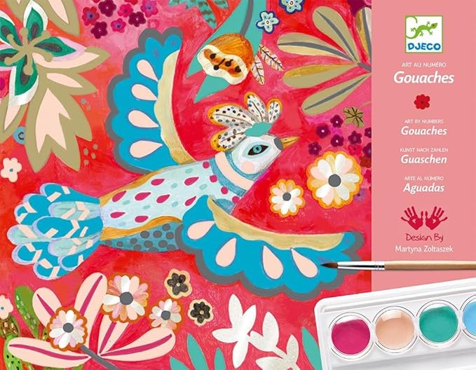 DJECO Melody Watercolor Painting Kit 