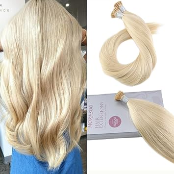 Amazon Com Moresoo 24 Inch Keratin Tipped Human Hair Extensions