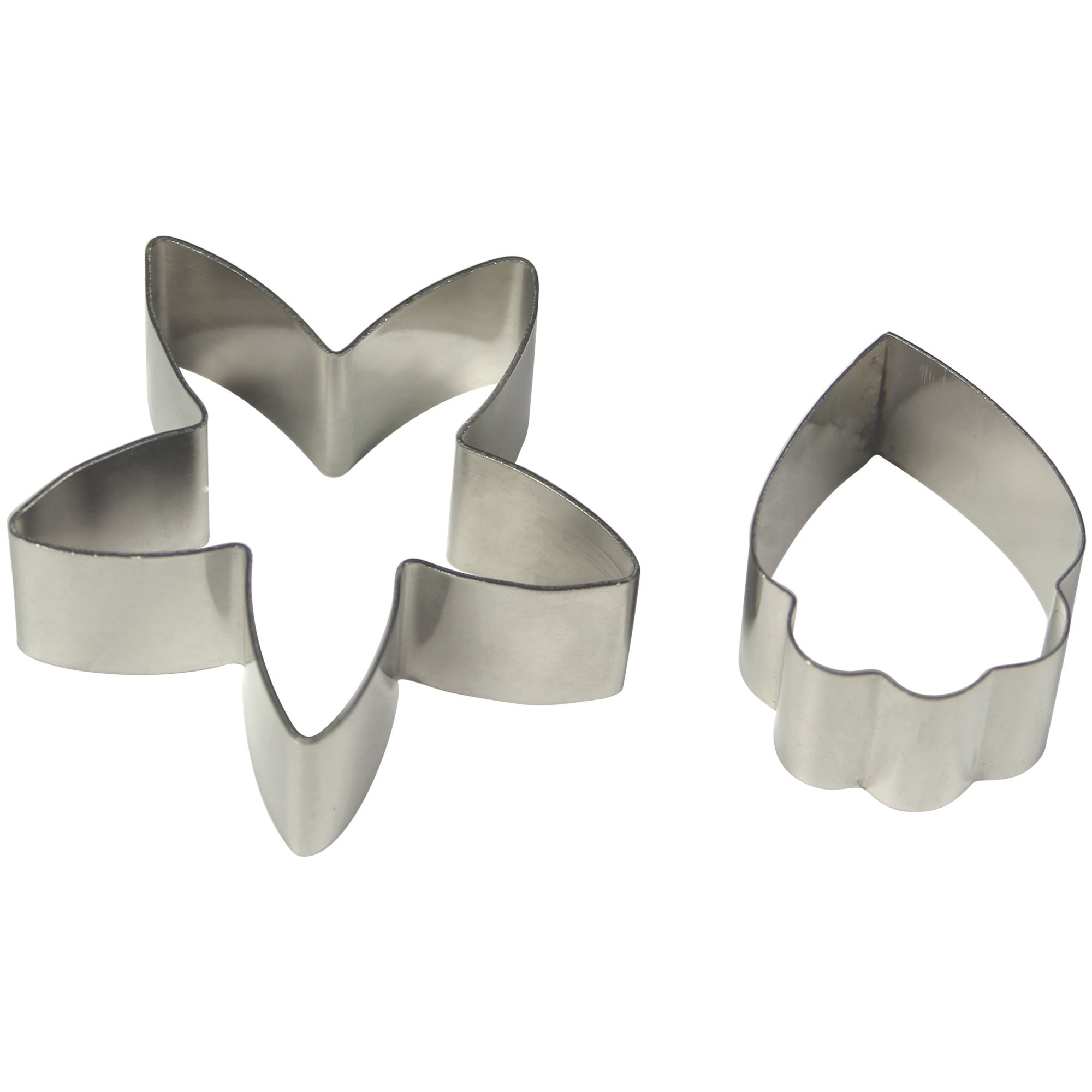 PME Stainless Steel Cymbidium Orchid Petal Cutters, Medium Size, Set of 2