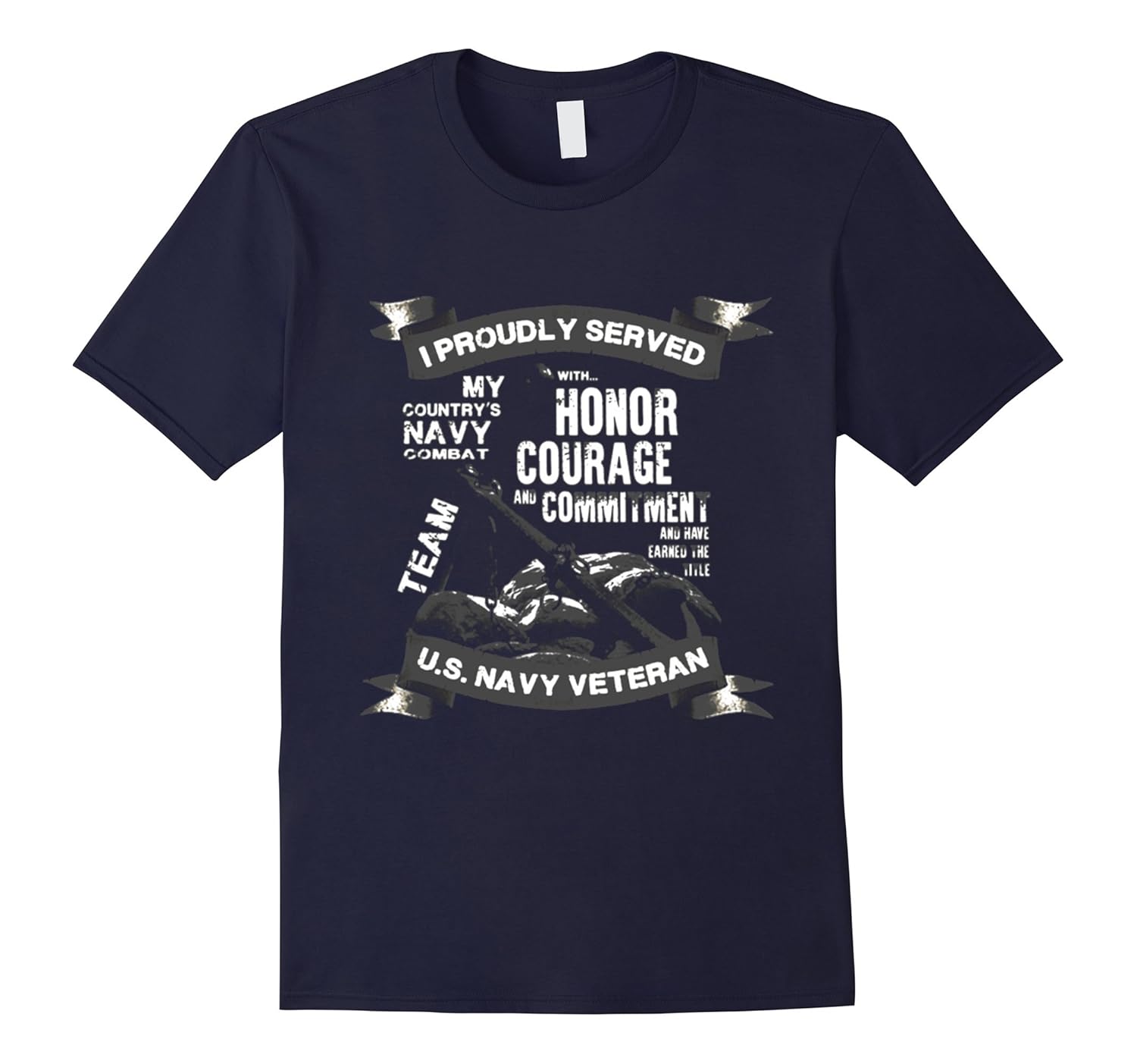 US Navy Veteran t-shirt Veterans Day tshirt-ANZ