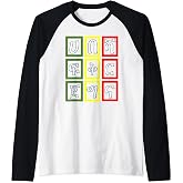 Ethiopian traditional dress clothes habesha Raglan Baseball Tee