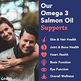 Hofseth Biocare Cardio Omega 3 Fish Oil 1000mg 180 Capsules view 2