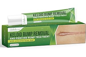 Tobcharm Keloid Bump Removal, Silicone Scar Gel For Keloid Scar Treatment, Acne Scar Treatment