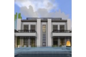 New Modern House Map for MCPE